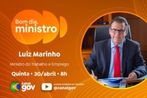 Leia mais sobre o artigo Dados positivos do Novo Caged, escala 6×1 e transparência salarial são destaques do “Bom Dia, Ministro” com Luiz Marinho